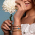 Kite | 18k Gold | Crystal Charm Bracelet